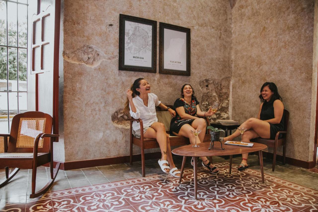Hostal Barrio Vivo Merida Bagian luar foto